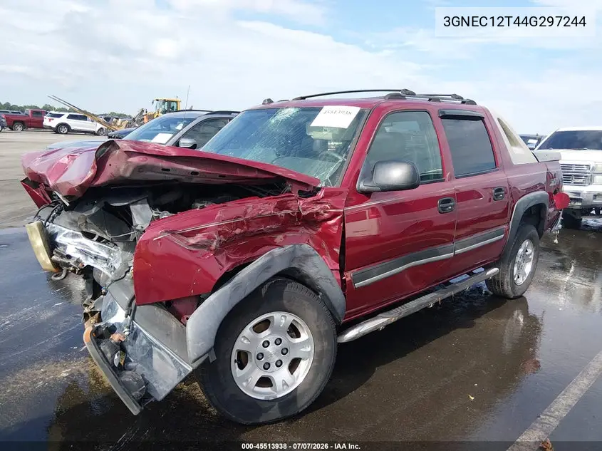 2004 Chevrolet Avalanche 1500 VIN: 3GNEC12T44G297244 Lot: 45513938