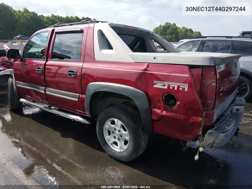 2004 Chevrolet Avalanche 1500 VIN: 3GNEC12T44G297244 Lot: 45513938