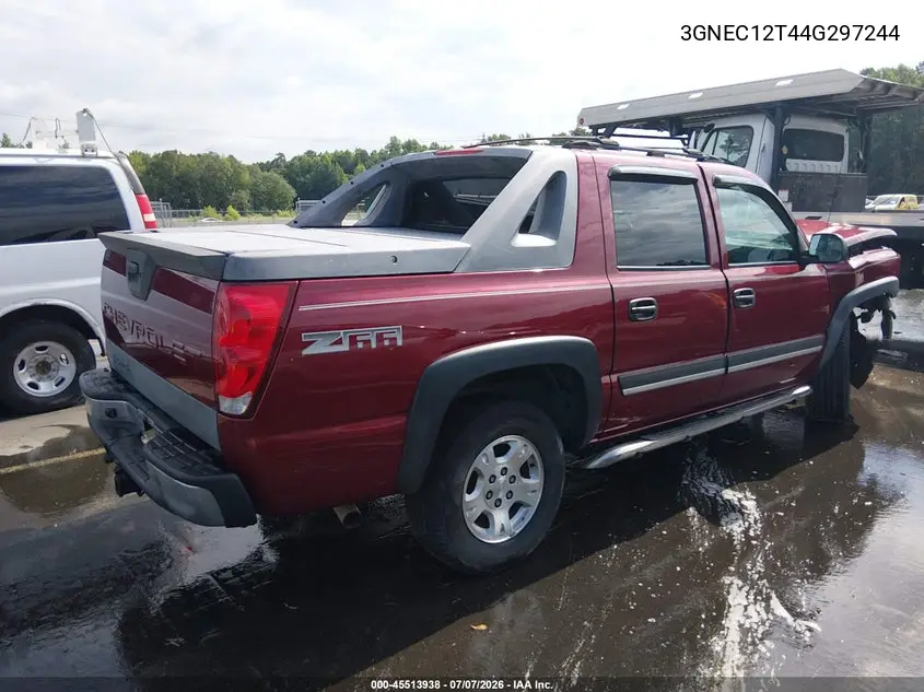 2004 Chevrolet Avalanche 1500 VIN: 3GNEC12T44G297244 Lot: 45513938