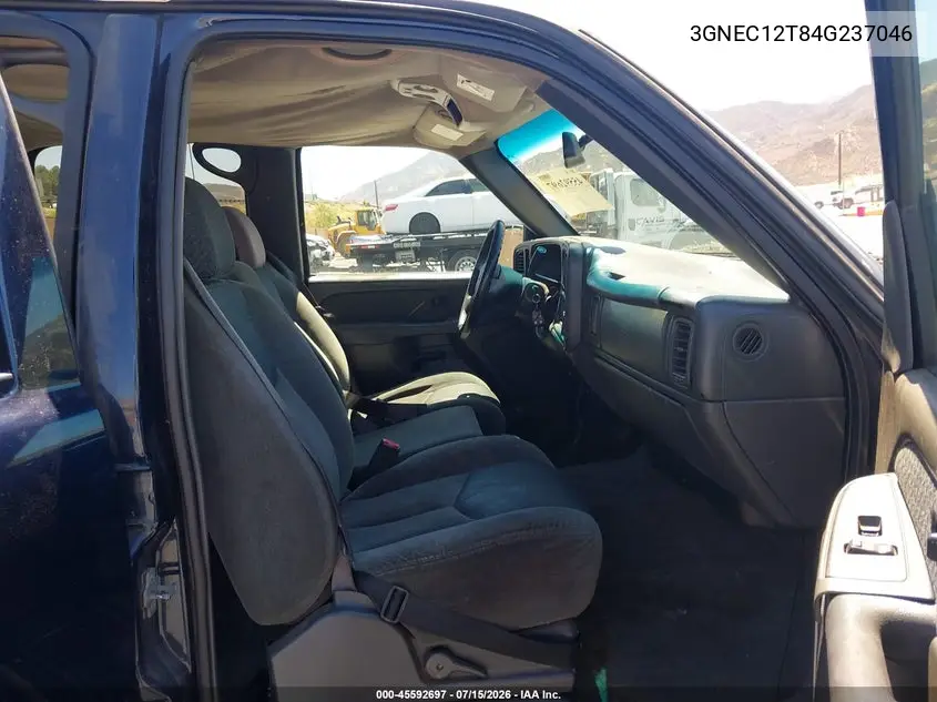 2004 Chevrolet Avalanche 1500 VIN: 3GNEC12T84G237046 Lot: 45592697