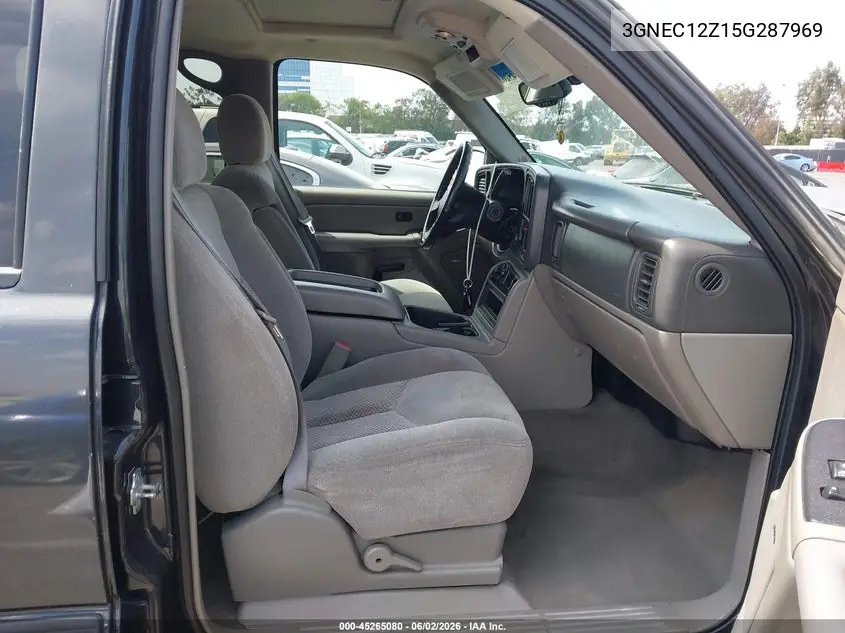 2005 Chevrolet Avalanche 1500 Z66 VIN: 3GNEC12Z15G287969 Lot: 45265080