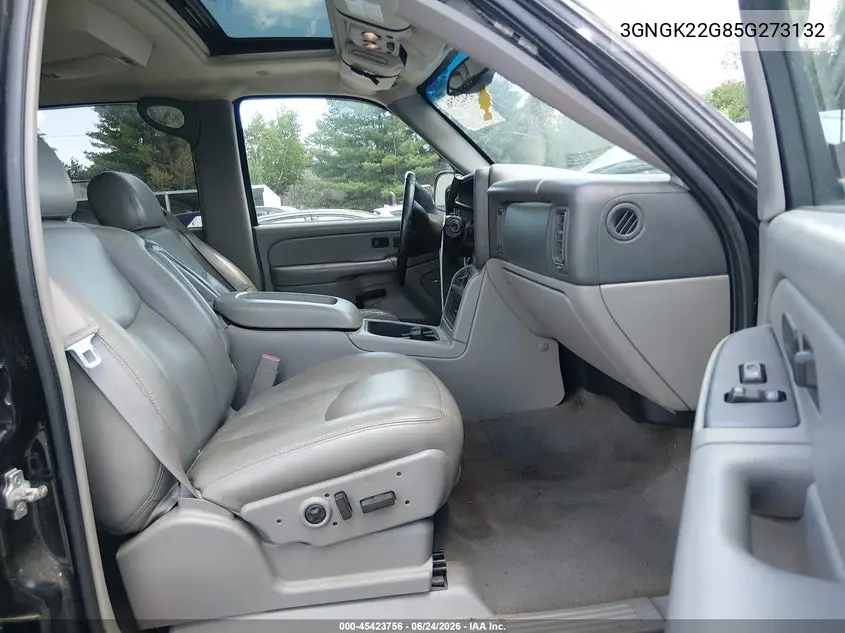 2005 Chevrolet Avalanche 2500 Lt VIN: 3GNGK22G85G273132 Lot: 45423756