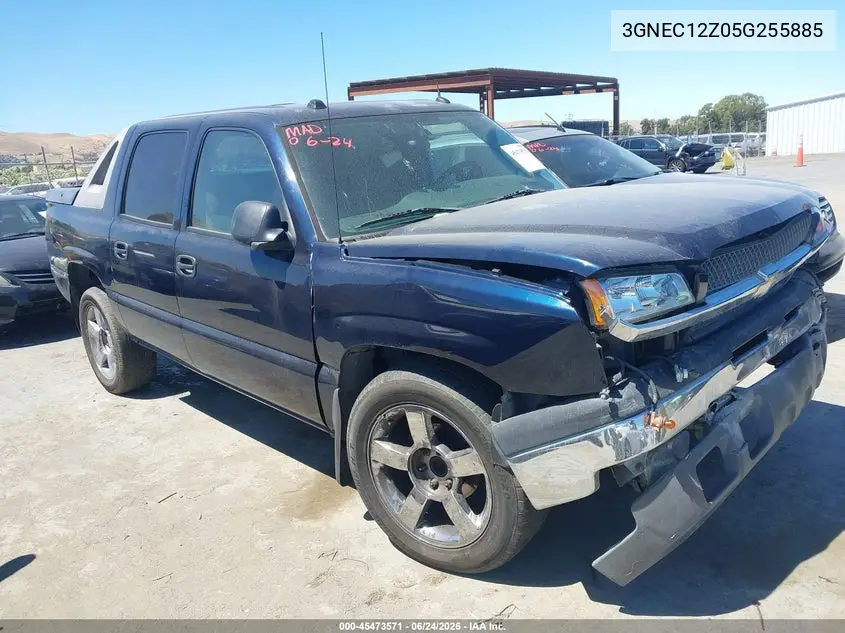 2005 Chevrolet Avalanche 1500 Ls VIN: 3GNEC12Z05G255885 Lot: 45473571