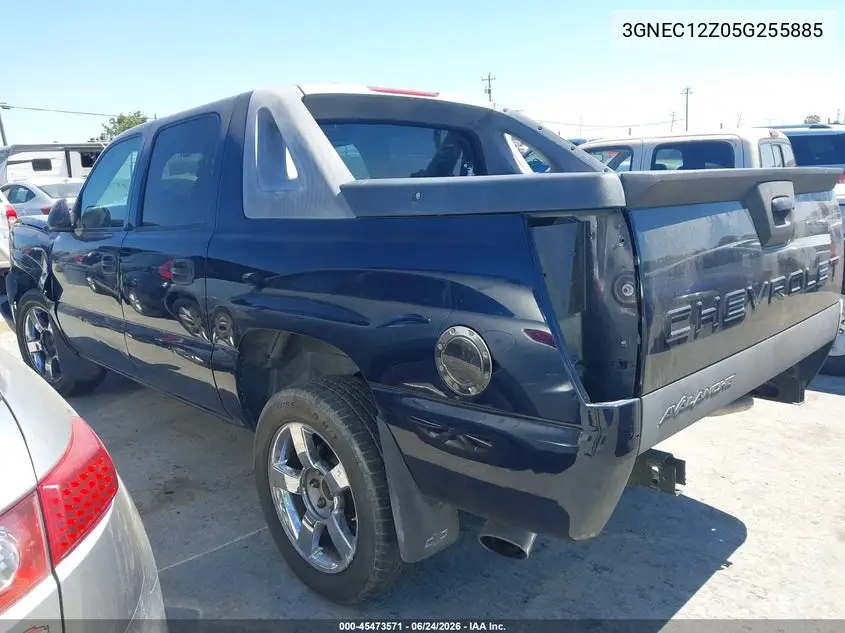 2005 Chevrolet Avalanche 1500 Ls VIN: 3GNEC12Z05G255885 Lot: 45473571