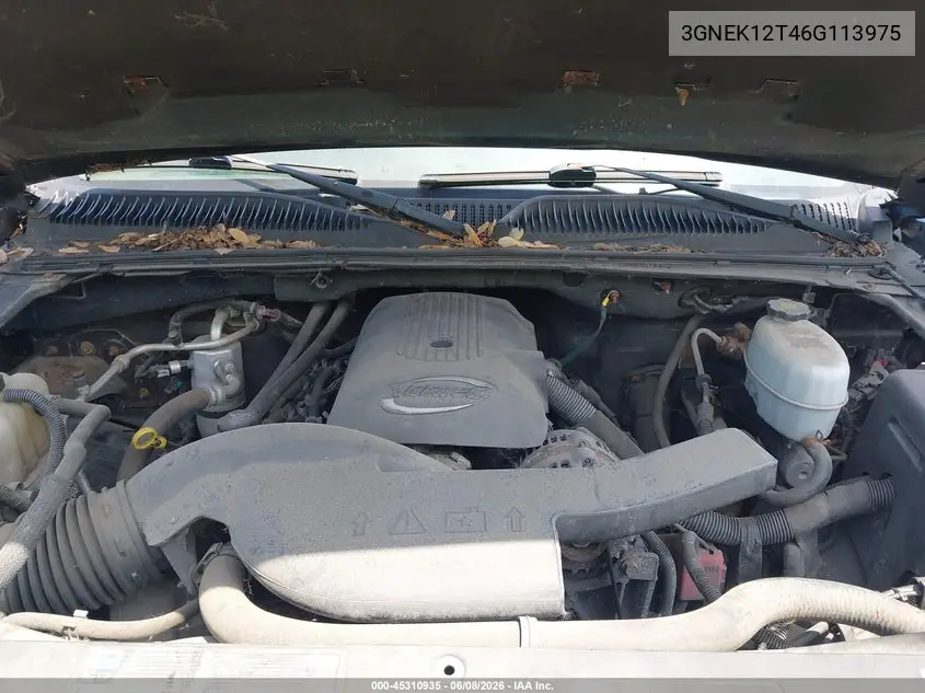 2006 Chevrolet Avalanche 1500 Ls/Lt/Z71 VIN: 3GNEK12T46G113975 Lot: 45310935