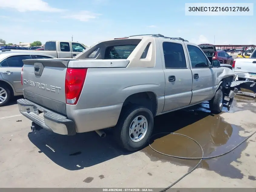 2006 Chevrolet Avalanche 1500 Ls VIN: 3GNEC12Z16G127866 Lot: 45629246