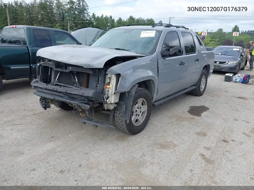 2007 Chevrolet Avalanche 1500 Ltz VIN: 3GNEC12007G176379 Lot: 45304742