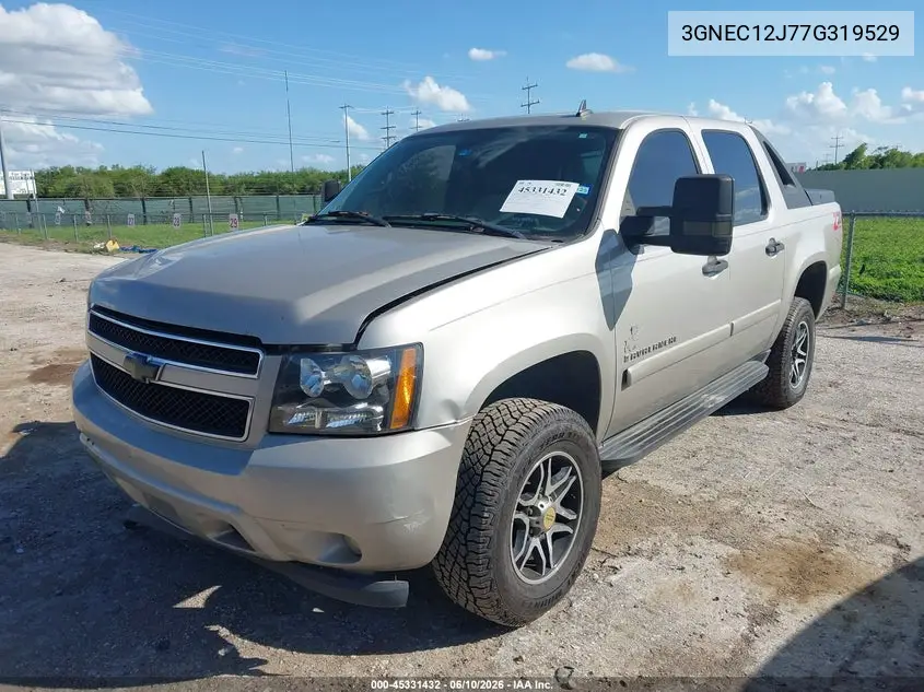 2007 Chevrolet Avalanche 1500 Ls VIN: 3GNEC12J77G319529 Lot: 45331432