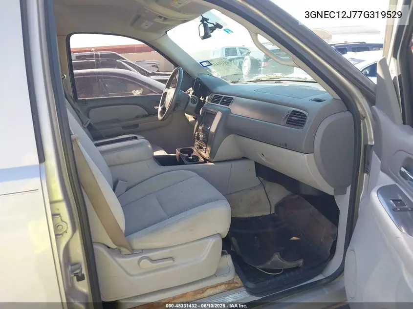 2007 Chevrolet Avalanche 1500 Ls VIN: 3GNEC12J77G319529 Lot: 45331432