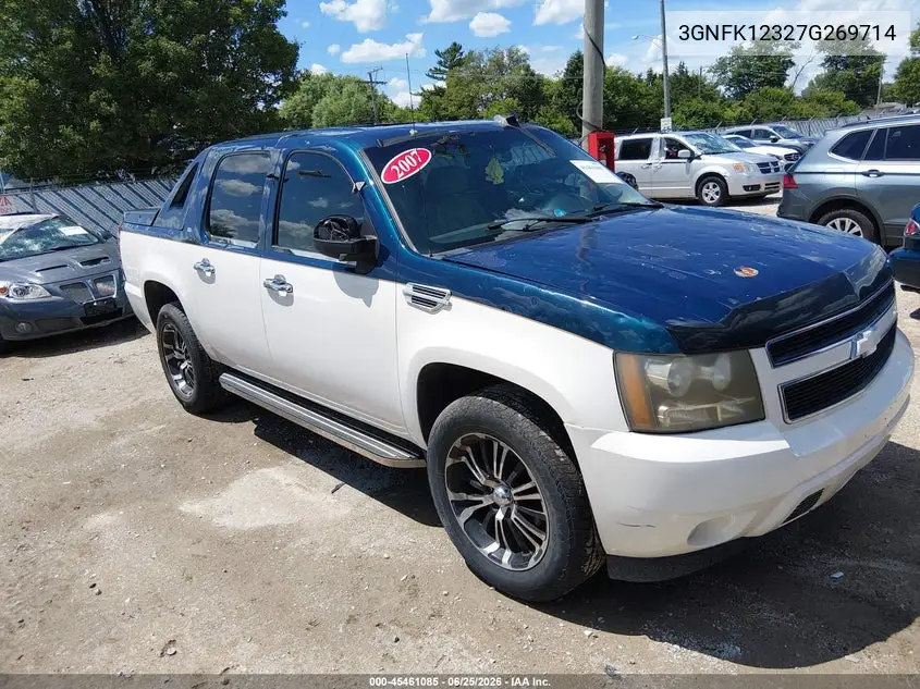 2007 Chevrolet Avalanche K1500 VIN: 3GNFK12327G269714 Lot: 45461085