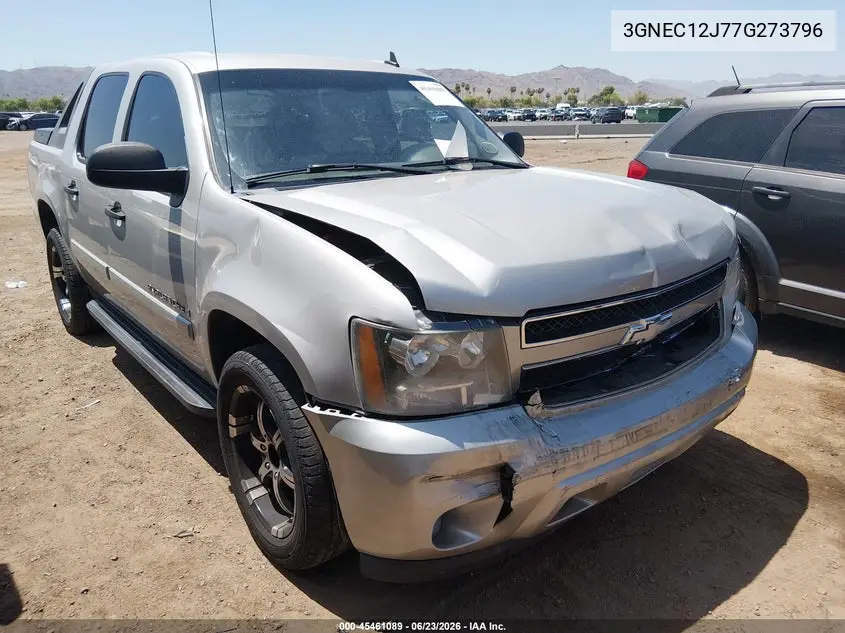 2007 Chevrolet Avalanche 1500 Ls VIN: 3GNEC12J77G273796 Lot: 45461089