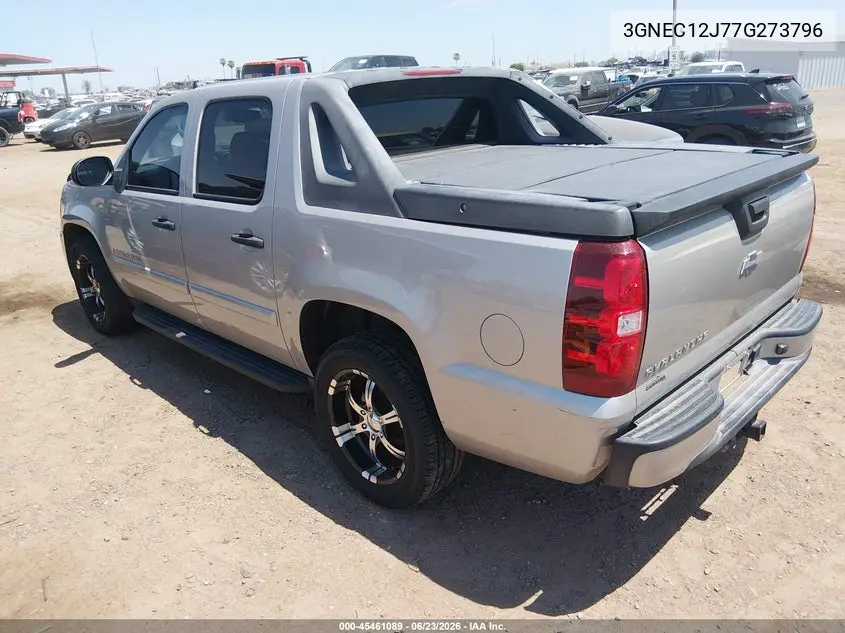 2007 Chevrolet Avalanche 1500 Ls VIN: 3GNEC12J77G273796 Lot: 45461089