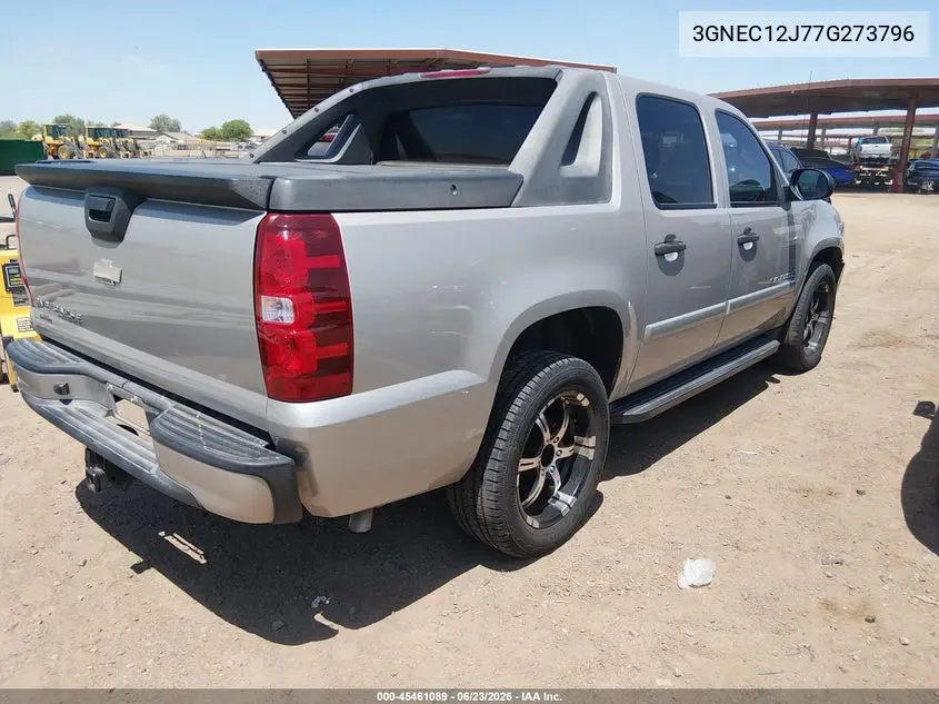 2007 Chevrolet Avalanche 1500 Ls VIN: 3GNEC12J77G273796 Lot: 45461089