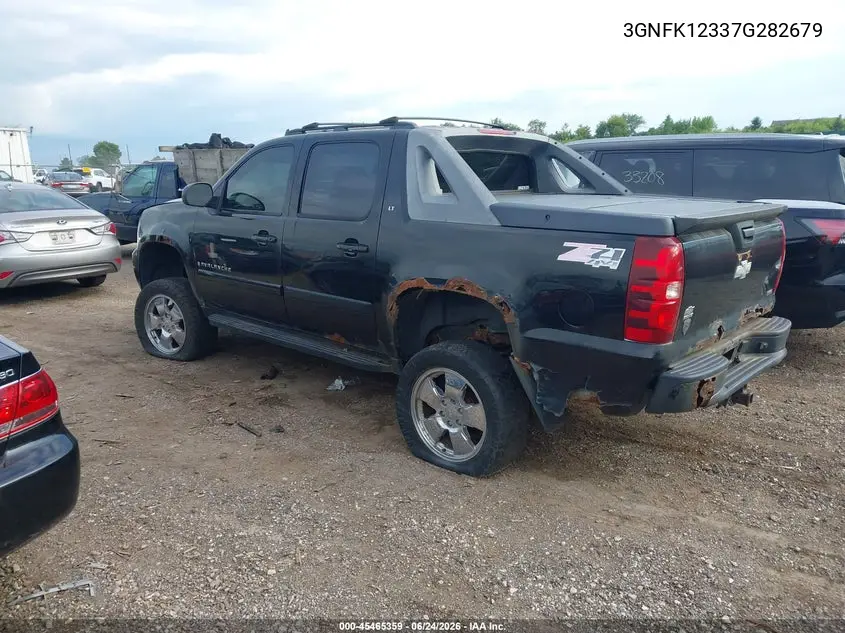 2007 Chevrolet Avalanche 1500 Ls/Lt/Ltz VIN: 3GNFK12337G282679 Lot: 45465359