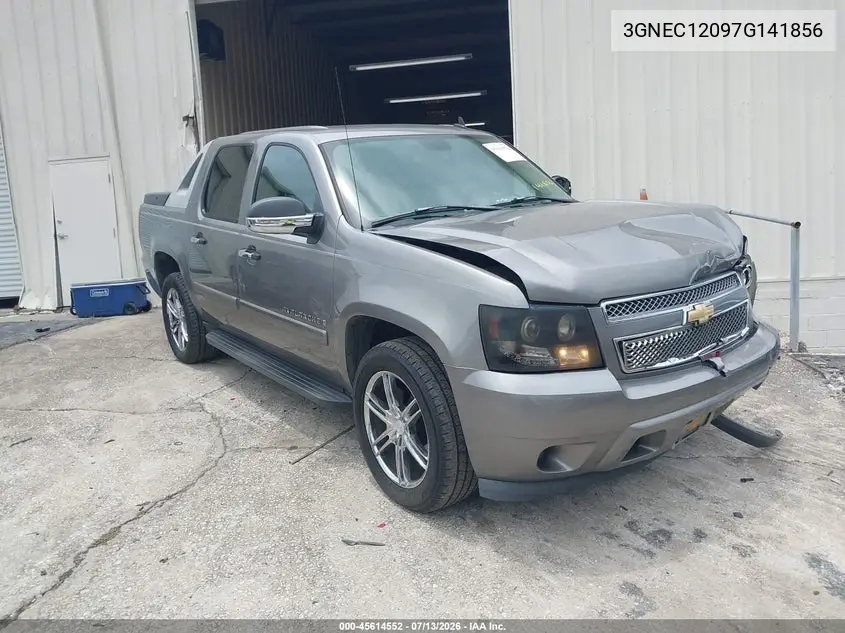 2007 Chevrolet Avalanche 1500 Ls VIN: 3GNEC12097G141856 Lot: 45614552