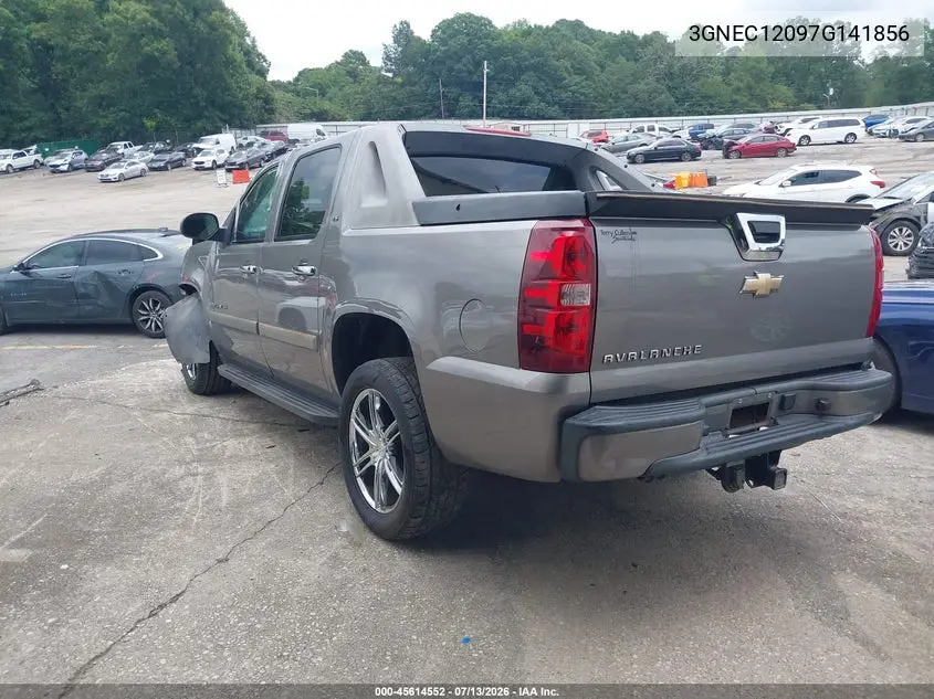 2007 Chevrolet Avalanche 1500 Ls VIN: 3GNEC12097G141856 Lot: 45614552