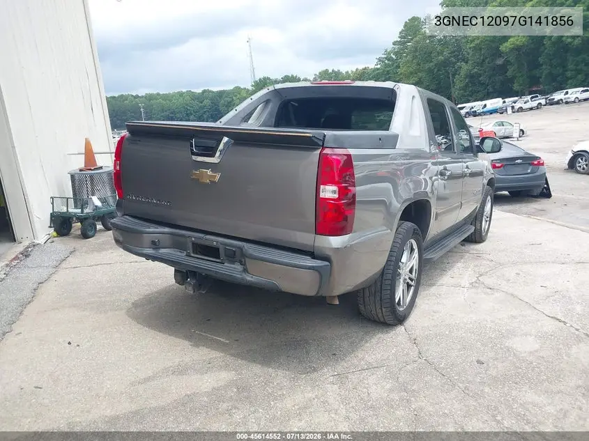 2007 Chevrolet Avalanche 1500 Ls VIN: 3GNEC12097G141856 Lot: 45614552