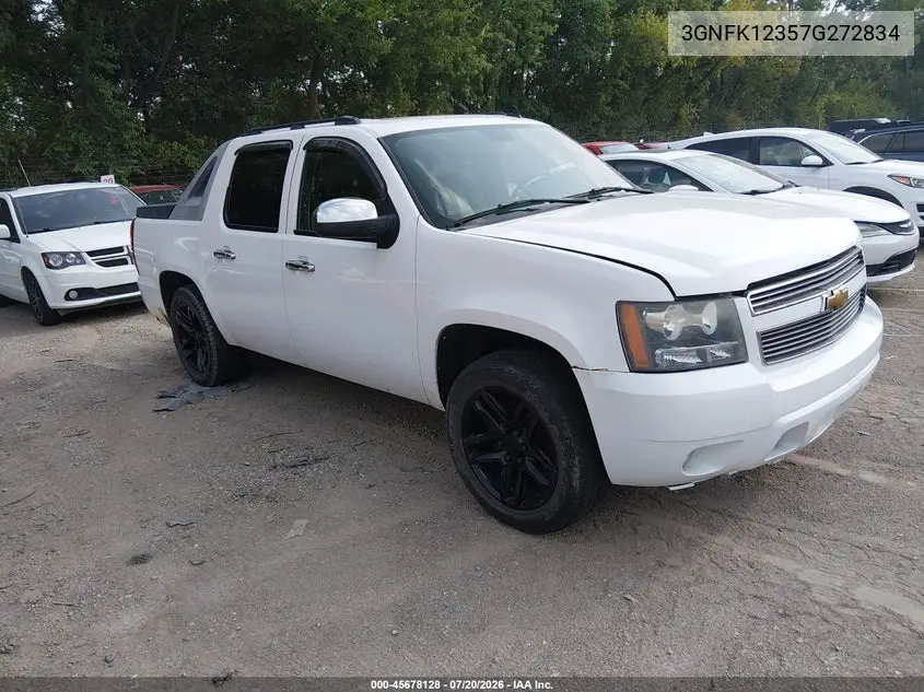2007 Chevrolet Avalanche 1500 Ltz VIN: 3GNFK12357G272834 Lot: 45678128