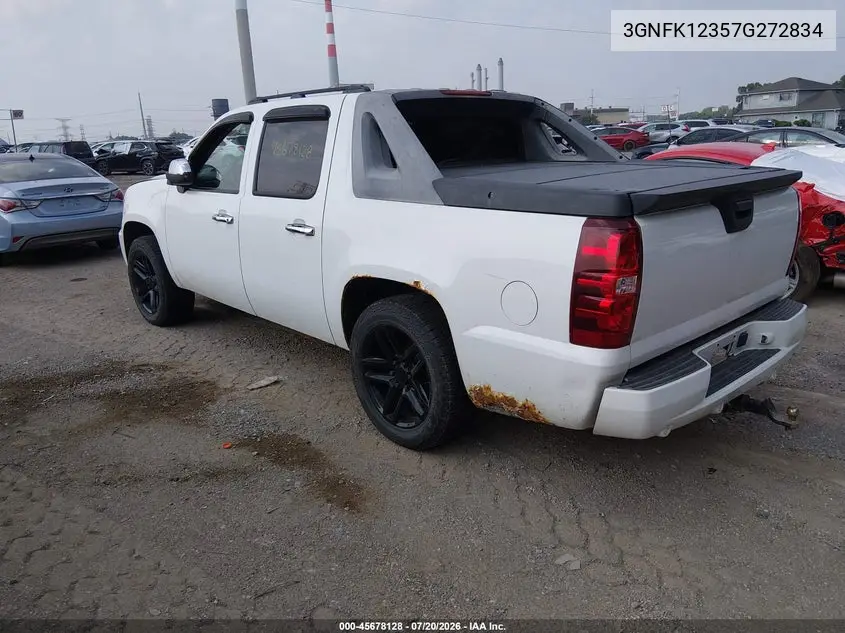 2007 Chevrolet Avalanche 1500 Ltz VIN: 3GNFK12357G272834 Lot: 45678128
