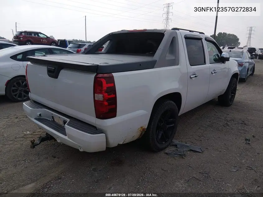 2007 Chevrolet Avalanche 1500 Ltz VIN: 3GNFK12357G272834 Lot: 45678128