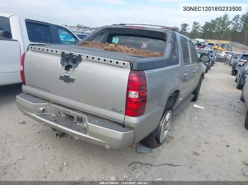 3GNEC12018G233500 2008 Chevrolet Avalanche 1500 Ltz