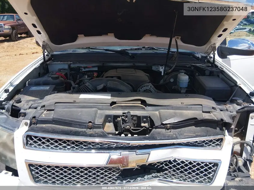 2008 Chevrolet Avalanche 1500 Ltz VIN: 3GNFK12358G237048 Lot: 45607676
