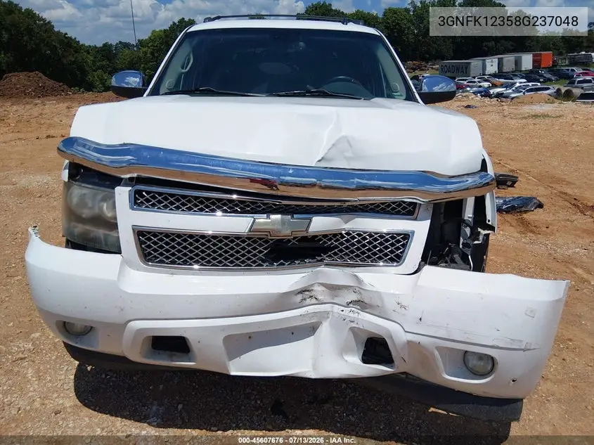 2008 Chevrolet Avalanche 1500 Ltz VIN: 3GNFK12358G237048 Lot: 45607676