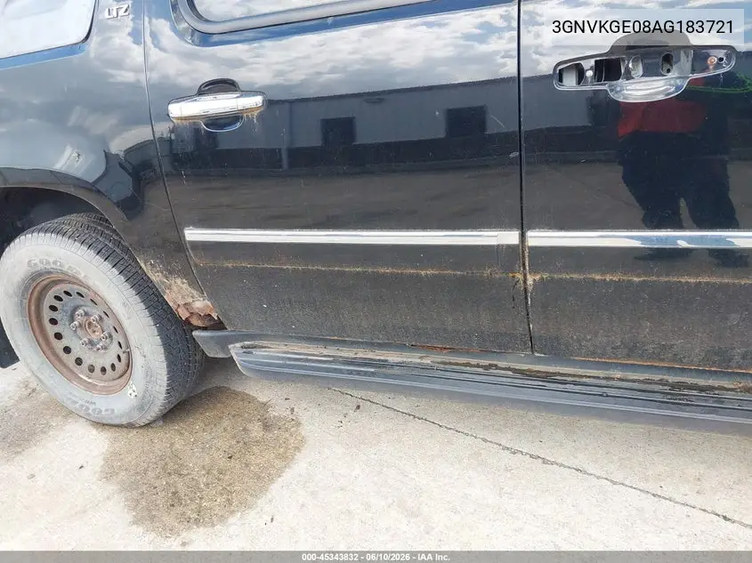 2010 Chevrolet Avalanche 1500 Ltz VIN: 3GNVKGE08AG183721 Lot: 45343832