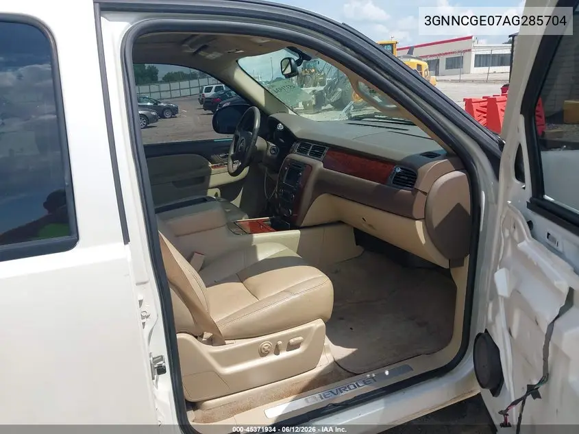 2010 Chevrolet Avalanche 1500 Ltz VIN: 3GNNCGE07AG285704 Lot: 45371934