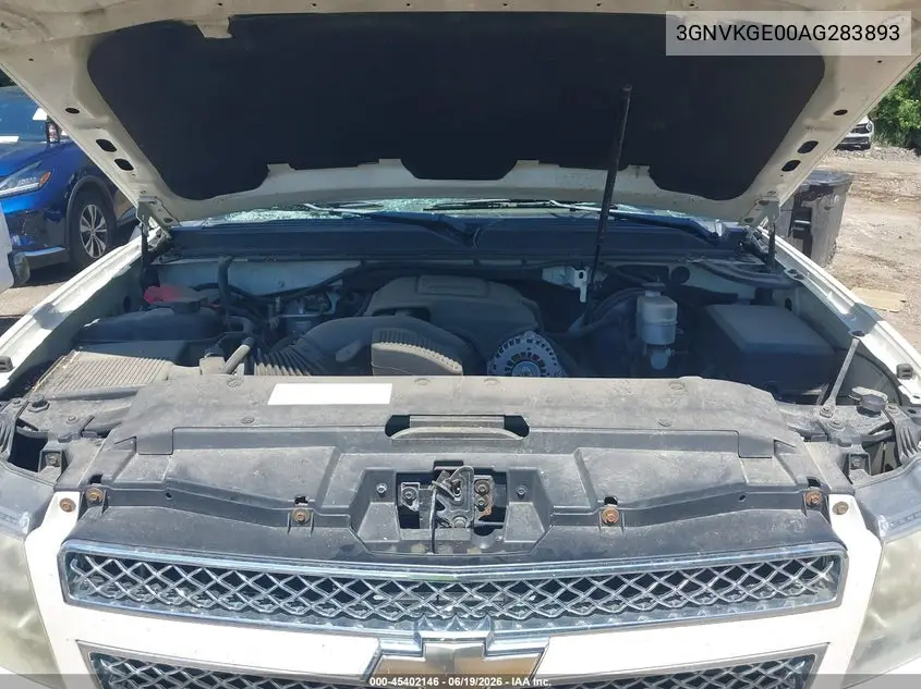 2010 Chevrolet Avalanche 1500 Ltz VIN: 3GNVKGE00AG283893 Lot: 45402146