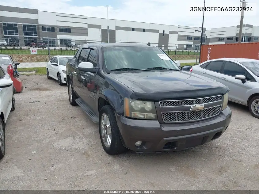 2010 Chevrolet Avalanche 1500 Lt1 VIN: 3GNNCFE06AG232924 Lot: 45466119