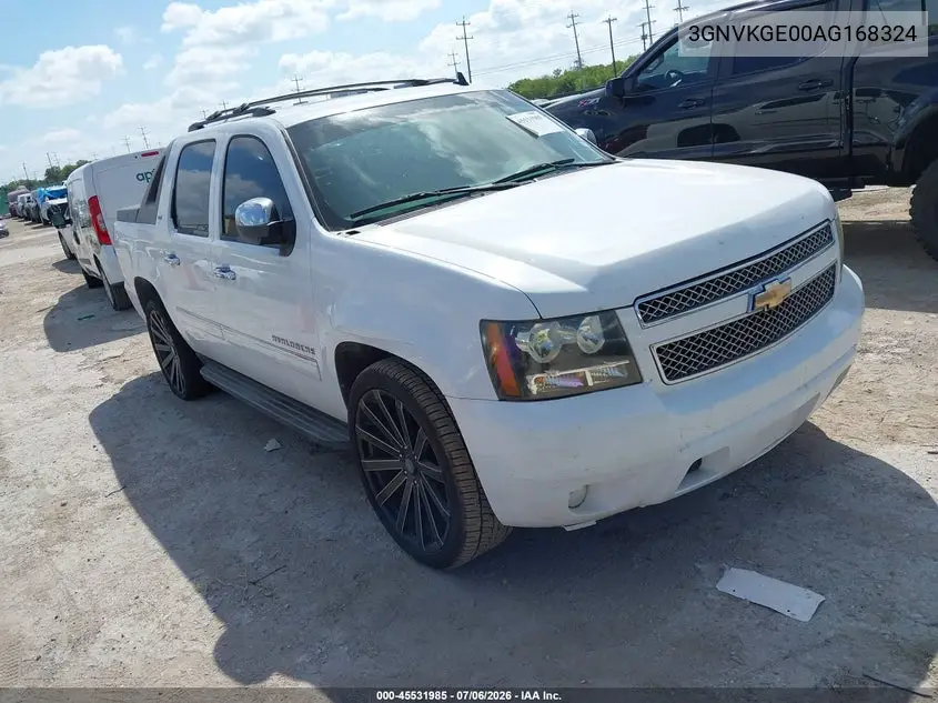 2010 Chevrolet Avalanche 1500 Ltz VIN: 3GNVKGE00AG168324 Lot: 45531985