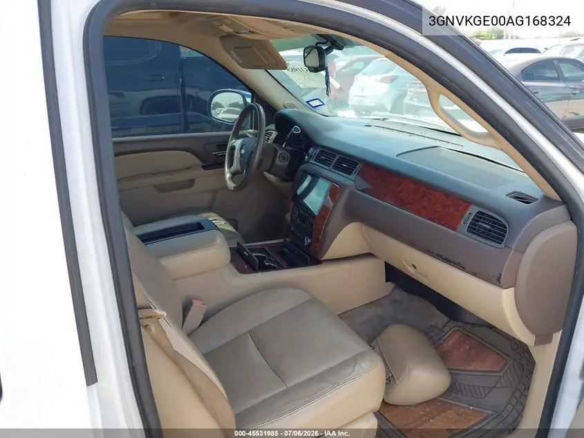 2010 Chevrolet Avalanche 1500 Ltz VIN: 3GNVKGE00AG168324 Lot: 45531985