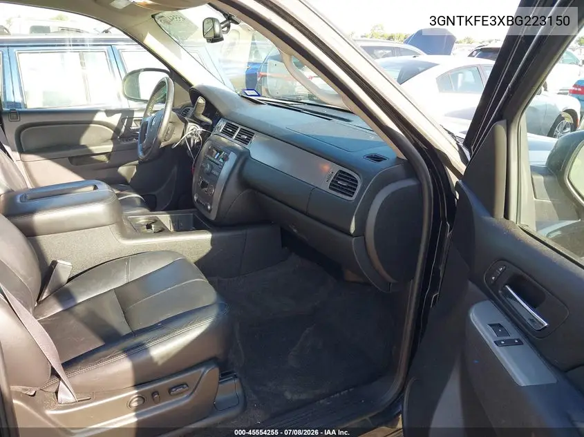 2011 Chevrolet Avalanche 1500 Lt1 VIN: 3GNTKFE3XBG223150 Lot: 45554255