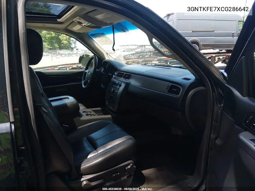 2012 Chevrolet Avalanche Lt VIN: 3GNTKFE7XCG286642 Lot: 45336039