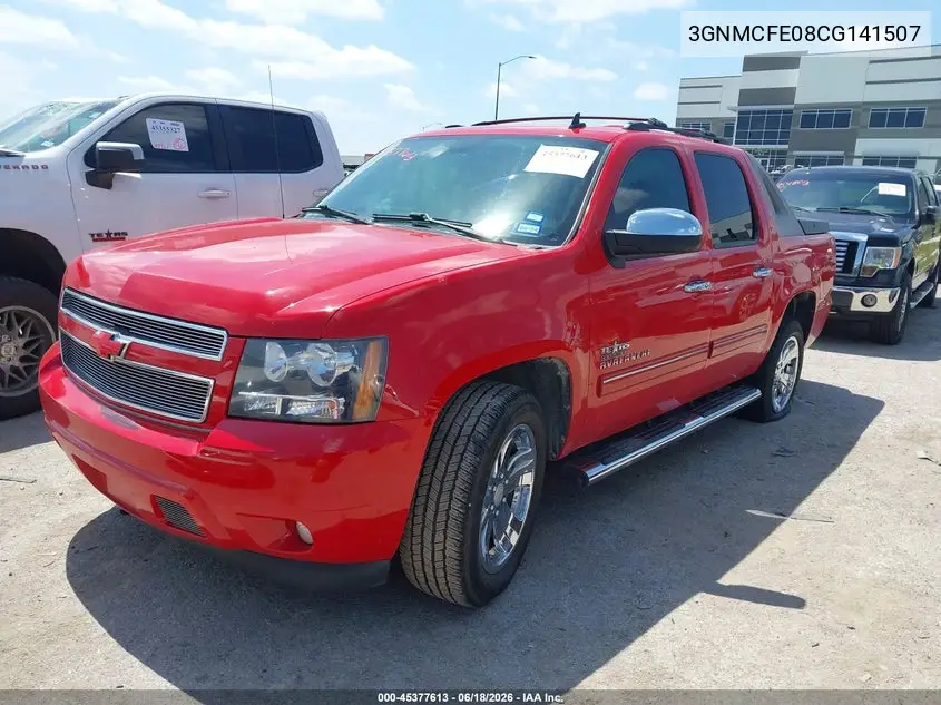 2012 Chevrolet Avalanche Lt VIN: 3GNMCFE08CG141507 Lot: 45377613
