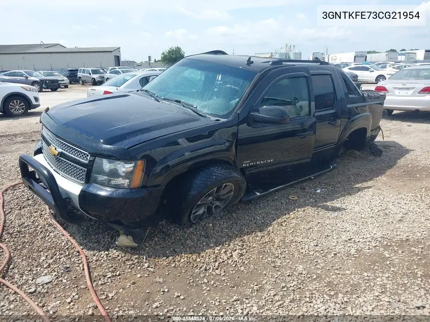 2012 Chevrolet Avalanche Lt VIN: 3GNTKFE73CG219543 Lot: 45549524