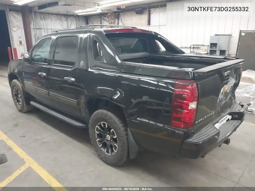 2013 Chevrolet Avalanche Lt VIN: 3GNTKFE73DG255332 Lot: 45428223