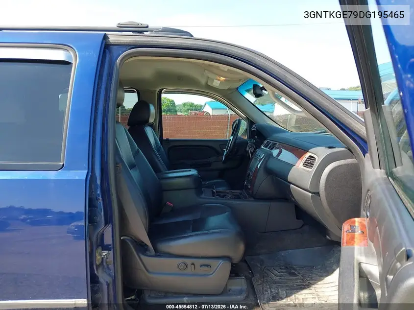2013 Chevrolet Avalanche Ltz VIN: 3GNTKGE79DG195465 Lot: 45554812