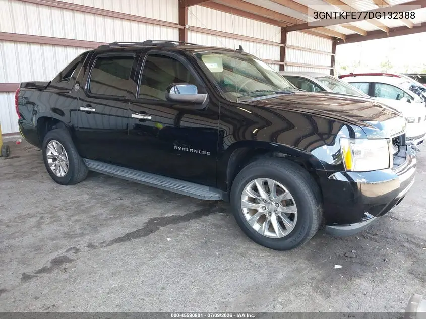2013 Chevrolet Avalanche Lt VIN: 3GNTKFE77DG132388 Lot: 45590801