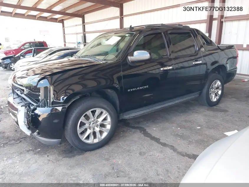 2013 Chevrolet Avalanche Lt VIN: 3GNTKFE77DG132388 Lot: 45590801