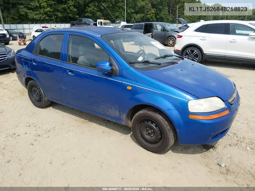 2004 Chevrolet Aveo Ls VIN: KL1TJ52684B268823 Lot: 45468717