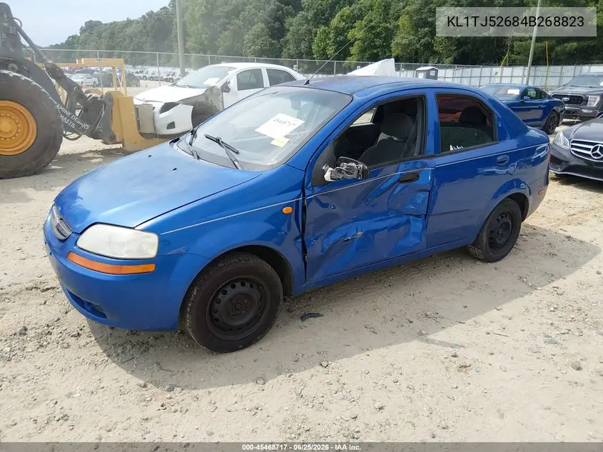 2004 Chevrolet Aveo Ls VIN: KL1TJ52684B268823 Lot: 45468717