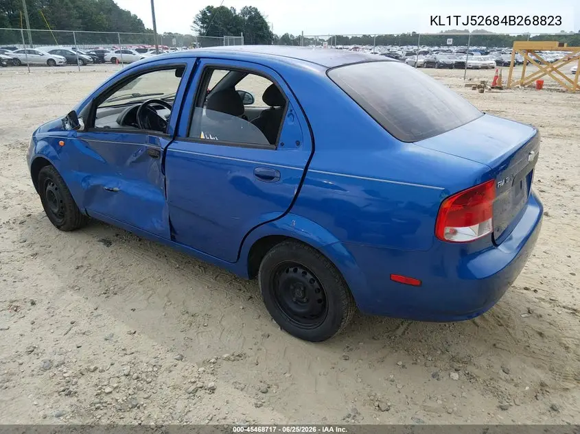 2004 Chevrolet Aveo Ls VIN: KL1TJ52684B268823 Lot: 45468717