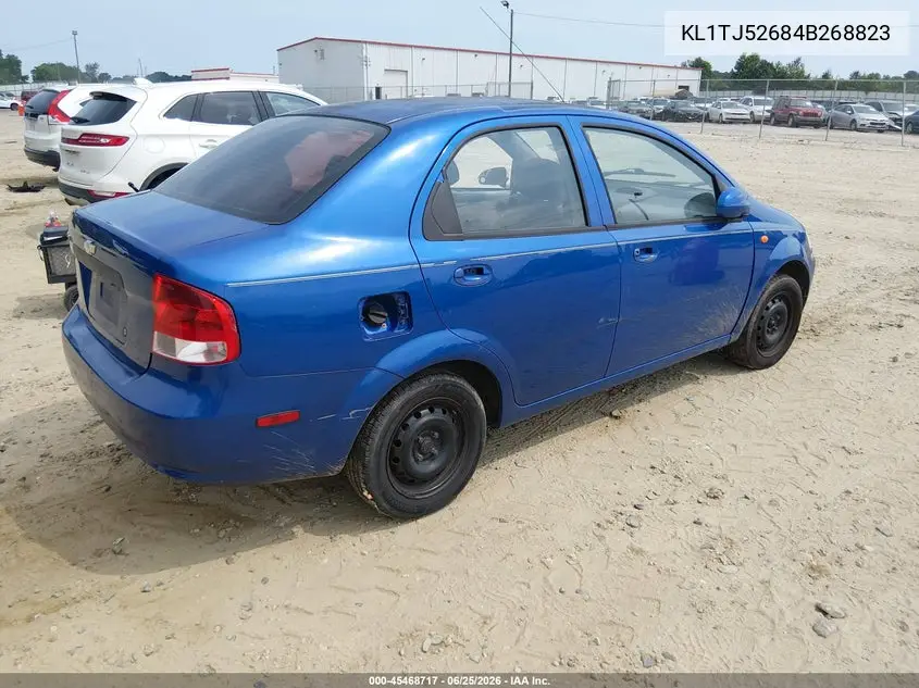 2004 Chevrolet Aveo Ls VIN: KL1TJ52684B268823 Lot: 45468717
