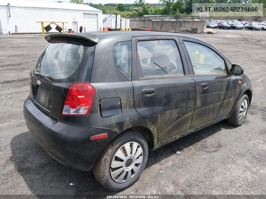 2004 Chevrolet Aveo Ls VIN: KL1TJ62624B236696 Lot: 45478624