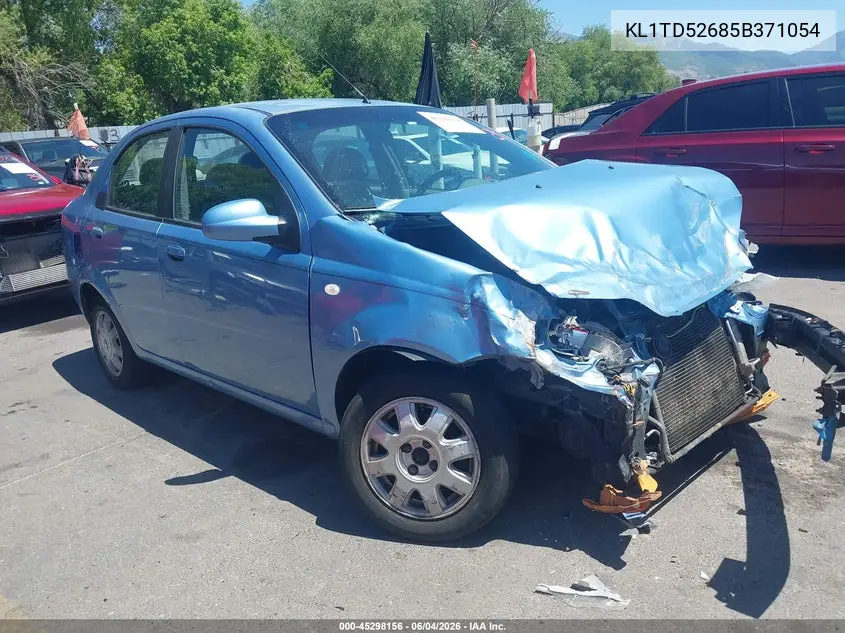 2005 Chevrolet Aveo Ls VIN: KL1TD52685B371054 Lot: 45298156
