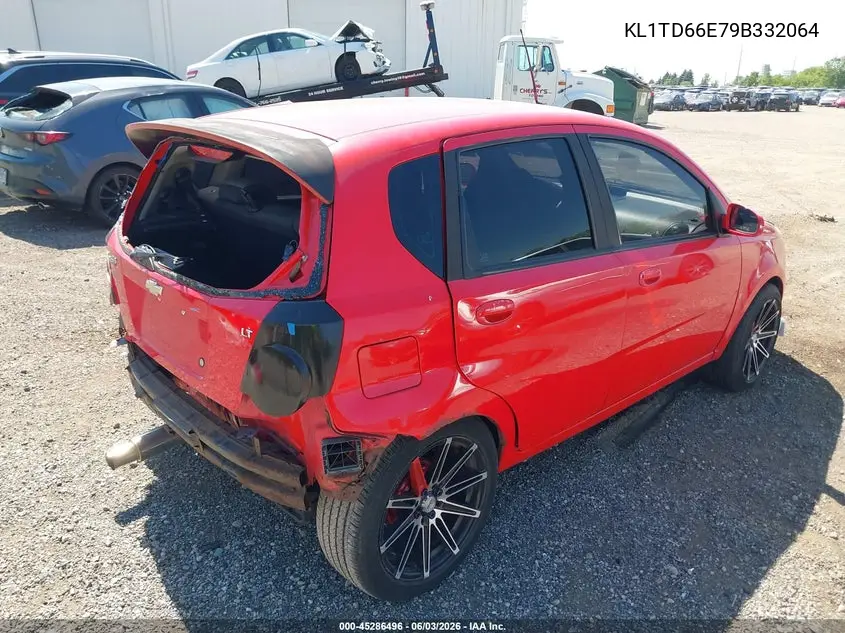 2009 Chevrolet Aveo Lt VIN: KL1TD66E79B332064 Lot: 45286496
