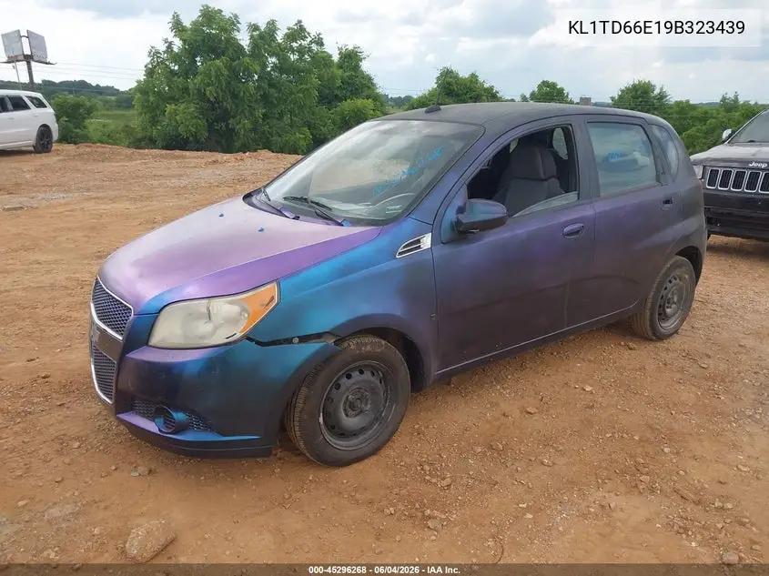 2009 Chevrolet Aveo Lt VIN: KL1TD66E19B323439 Lot: 45296268