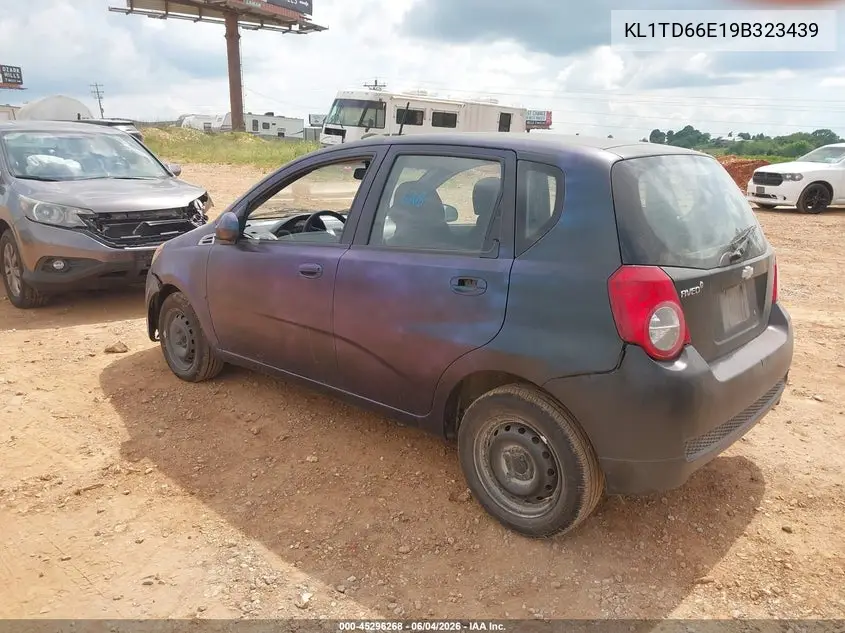 2009 Chevrolet Aveo Lt VIN: KL1TD66E19B323439 Lot: 45296268